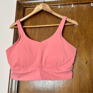 Vibrant Grapefruit Cooling Longline Armachillo Sports Bra
